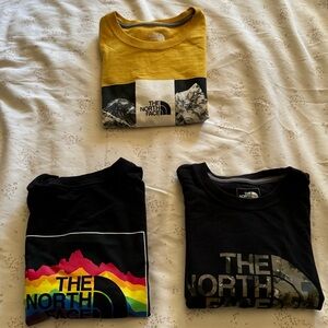 Men’s north face tee shirt bundle